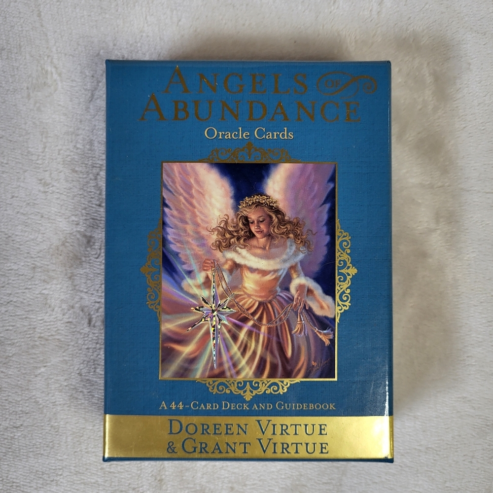 NEW- Angels of Abundance Oracle Deck 44 Cards by Doreen Virtue